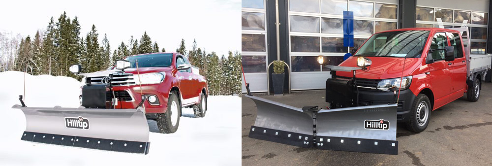 Snežni plug SnowStriker za pickup vozilo VW Transporter