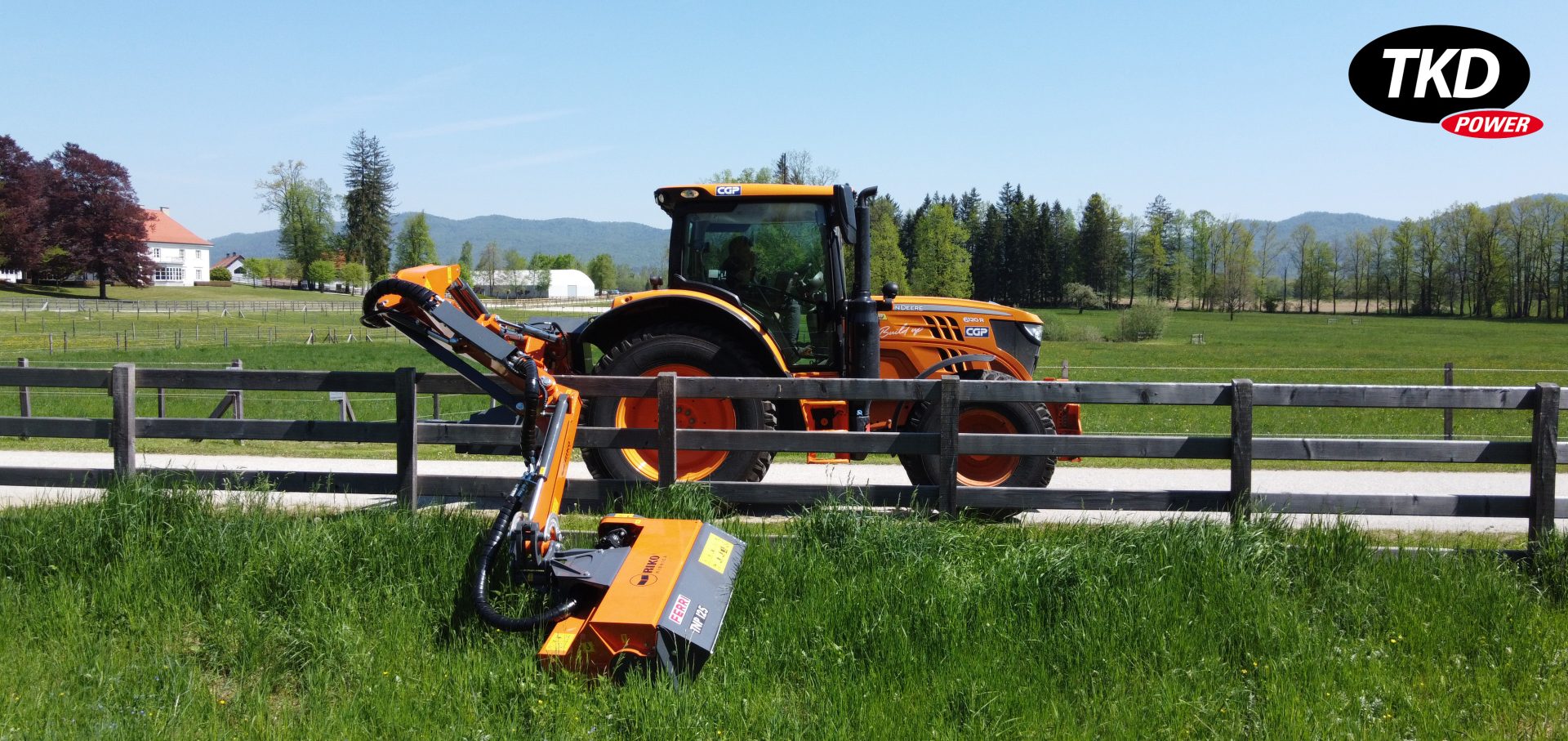 TKD Power Hydraulik-Ausleger-Mulcher