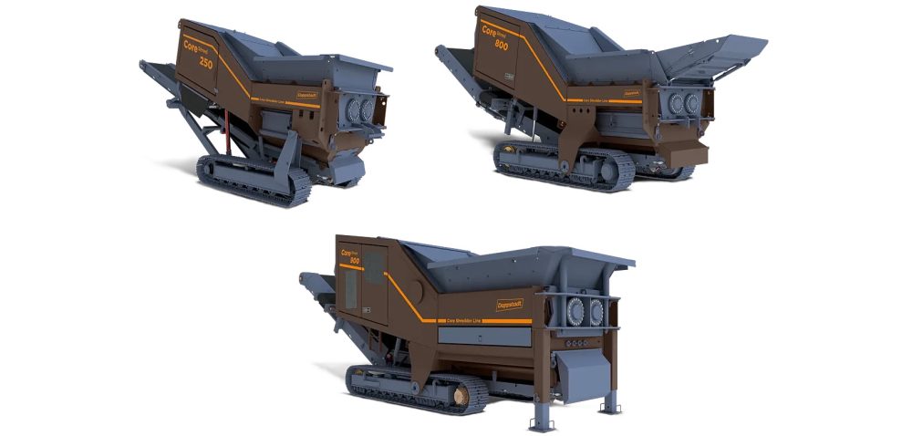 Dvoosni primarni drobilnik CoreShred